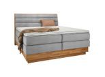 Boxspringbett Marissa In Silberfarben Ca. 180x200cm 180/200 cm Silberfarben