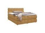 Boxspringbett Bubble Box Senfgelb Ca. 180x200cm 180/200 cm Senfgelb