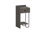 Kinder-nachttisch Sirius Nightstand Left Module 32/61/30 cm Dunkelbraun