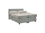 Boxspringbett Dixon Grau Ca. 160x200cm 160/200 cm Grau