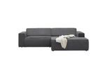 Wohnlandschaft Loft In Anthrazit Cord Anthrazit