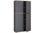 Aktenschrank Salia B100 Anthrazit, Honigeiche