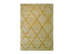 Webteppich Luxury 210 Gelb 120cm X 170cm 120/170 cm