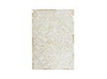 Flachwebeteppich Spark 410 Elfenbein / Gold 80/150 cm