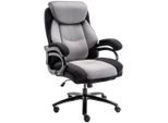 Chefsessel Alwin In Grau/schwarz Samt Grau, Schwarz