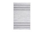 Flachwebeteppich Maya 100 Grau 200cm X 290cm 200/290 cm