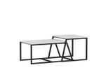 Couchtischset Minimal Couchtisch Holzwerkstoff