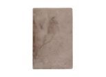 Hochflorteppich Rabbit Light 225 Dunkelbeige 65/100 cm