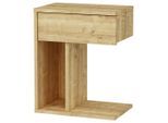 Nachttisch Tyche 44,4/55/29,4 cm Eichefarben