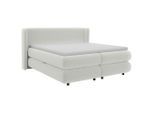 Boxspringbett Elodie Weiss Ca. 180x200cm 180/200 cm Grauweiss