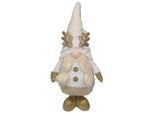 Wichtel Goldi 1 Weiss/goldfarben Ca. 54cm 24/13/54 cm