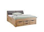 Stauraumbett In Eiche Artisan Ca. 180x200cm 180/200 cm Eiche Artisan