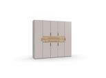 Kleiderschrank Lumio Kaschmir/eiche Artisan Kaschmir, Eiche Artisan