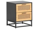 Nachttisch Wl6.829 45/56/45 cm Schwarz