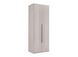 Drehtürenschrank New York Grau/sahara 90/236/58 cm Grau, Sahara