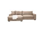 Wohnlandschaft Pedro-3s.rec In Braun Cord Karamell