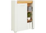 Highboard In Weiss Hochglanz 100/137,5/40 cm