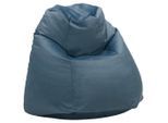 Sitzsack Verona Samt In Türkis Blau Textil