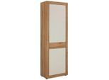 Garderobenschrank In Weiss/eichefarben 65/198/36 cm