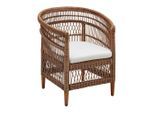 Rattansessel Indah -Studio- Holz Naturfarben