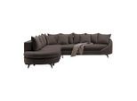 Ecksofa Axel Mokka Chenille Mokka