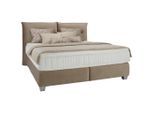 Boxspringbett Fog In Beige Ca. 180x200cm 180/200 cm Beige