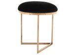 Hocker Wynona 325 Schwarz Textil