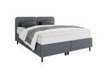Boxbett Livetto Anthrazit Ca. 140x200cm 140/200 cm Anthrazit