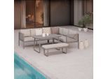 Gartenlounge Sophia 4-teilig 195/73/72 cm