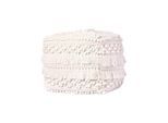 Pouf Pouf Bohist 325 Natural Creme Textil
