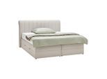 Boxspringbett Belano Creme Ca. 180x200cm 180/200 cm Creme