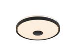 Led-deckenleuchte Mirsada Schwarz/weiss Max. 24 Watt