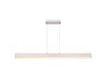 Led-hängeleuchte Verena L: 121 Cm Nickel 121/8/120 cm