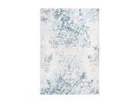 Flachwebeteppich Galaxy 725 Creme / Blau 170/240 cm