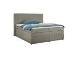 Boxspringbett Palace Greige Ca. 160x200cm 160/200 cm Greige