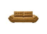 Bigsofa Vivo Goldfarben Textil Goldfarben