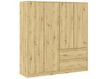 Kleiderschrank Basit Eiche Artisan Eiche Artisan