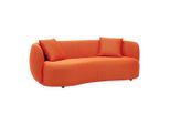 Bigsofa Leonas Mesh Orange, Inkl. 2 Kissen Textil Orange