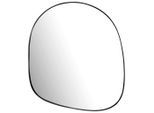 Wandspiegel Wl7.124 53/60/2,5 cm , Schwarz