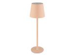 Akku-tischleuchte Vannie Rosa/weiss Max. 3 Watt