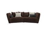 Boxspringsofa Sofi Braun Braun Textil
