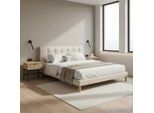 Polsterbett Mara Ca. 180x200 Cm Beige 180/200 cm Beige
