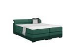 Boxspringbett Sevilla Dunkelgrün Ca. 140x200cm 140/200 cm Dunkelgrün