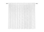 Tagesvorhang Wave Weiss Ca. 300x175cm transparent 300/175 cm