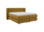 Boxspringbett Elodie Senfgelb Ca. 180x200cm 180/200 cm Senfgelb
