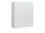 Highboard Silverstone Grau 121/145/42 cm 1 Schublade(n)