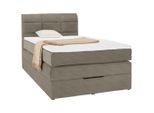 Boxspringbett Runner Braun Ca. 100x200cm 100/200 cm Braun