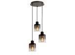Hängeleuchte Estelle In Schwarz Max. 25 Watt 29/29/120 cm