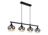 Hängeleuchte Maxy Schwarz Max. 40 Watt 90/15/120 cm