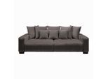 Bigsofa Matteo Graphitfarben Holz Graphitfarben